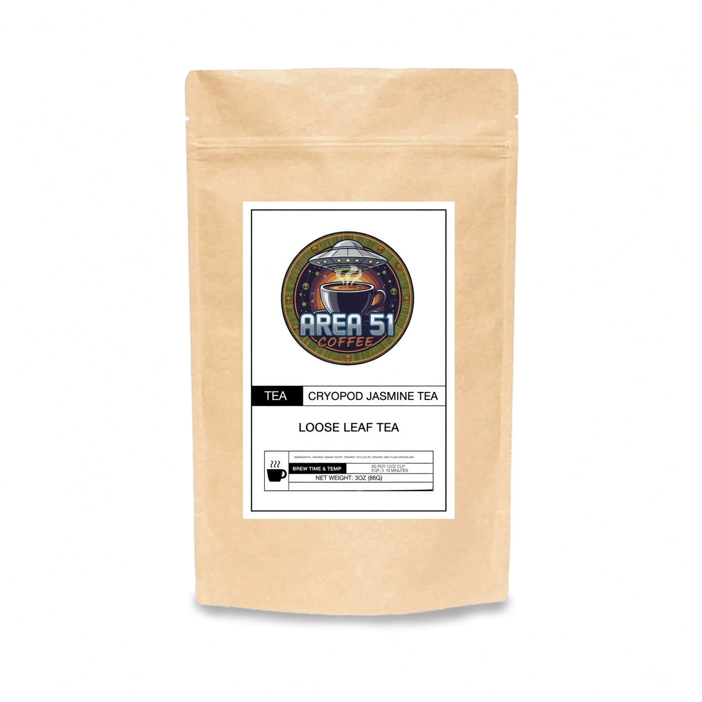 Cryopod Jasmine Tea