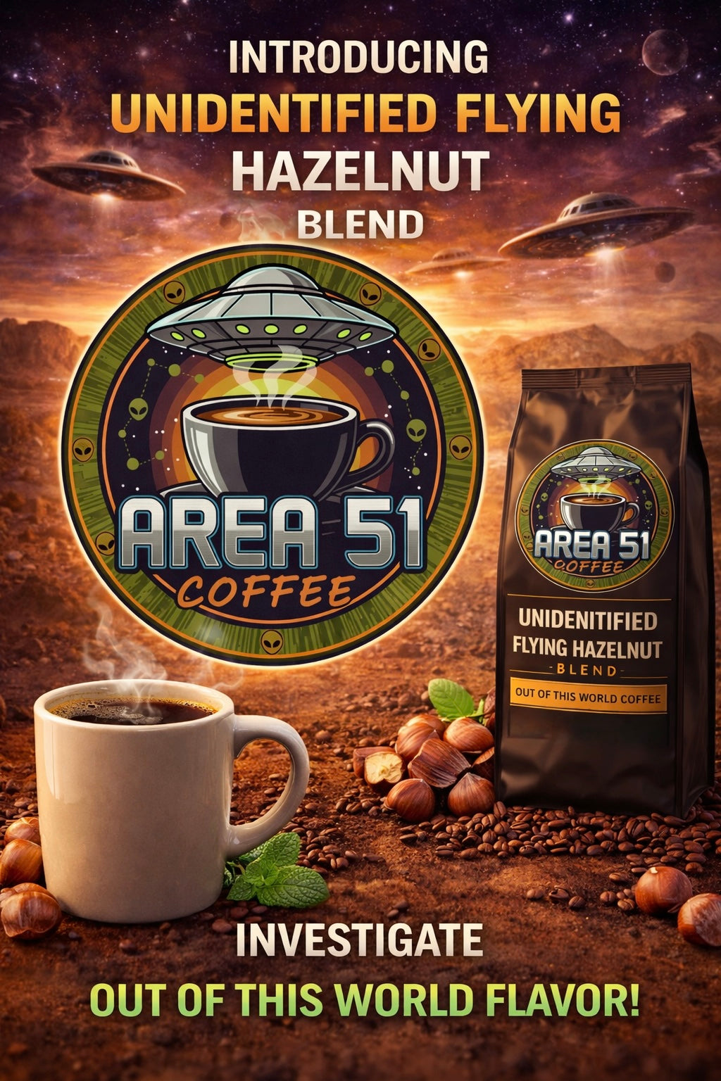 Unidentified Flying Hazelnut