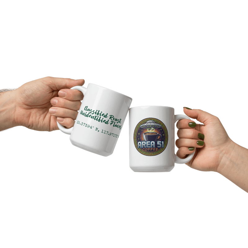 Area 51 Coffee Mug Classified Roast Unidentified Flavor 