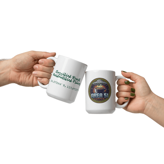 Area 51 Coffee Mug Classified Roast Unidentified Flavor 