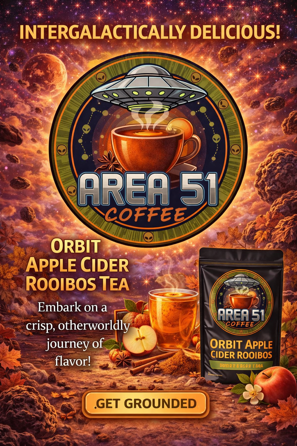 Orbit Apple Cider Rooibos Tea