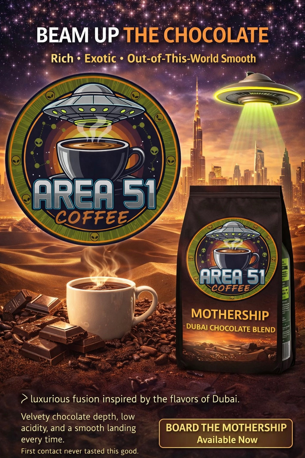 Mothership Dubai Chocolate