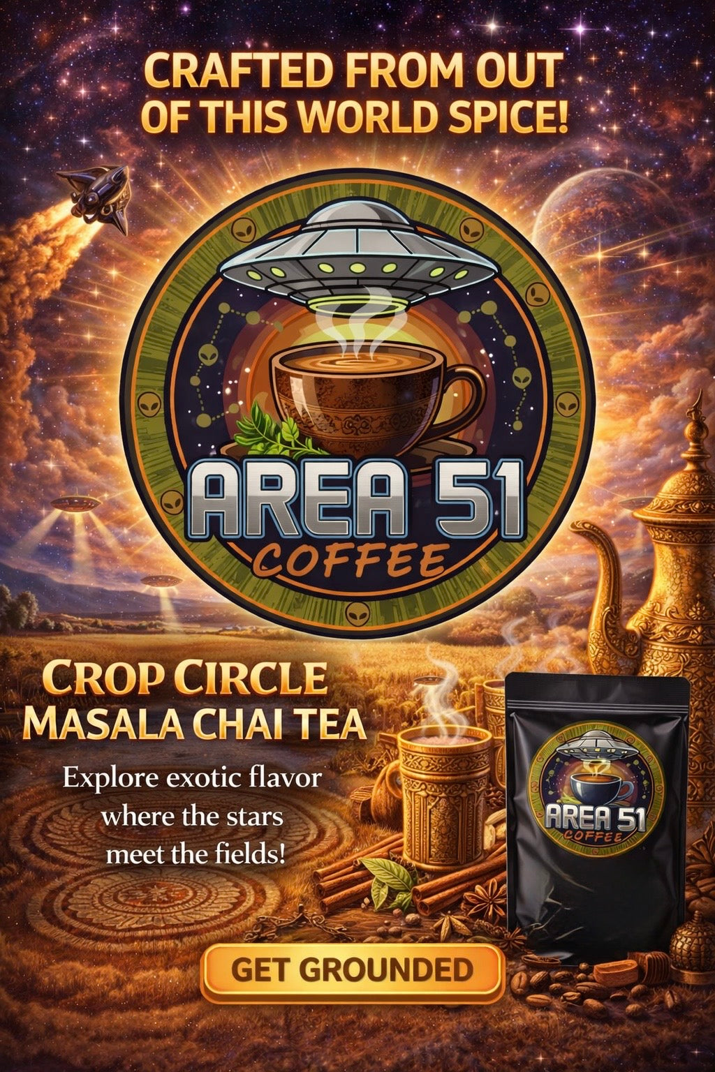 Crop Circle Masala Chai Tea