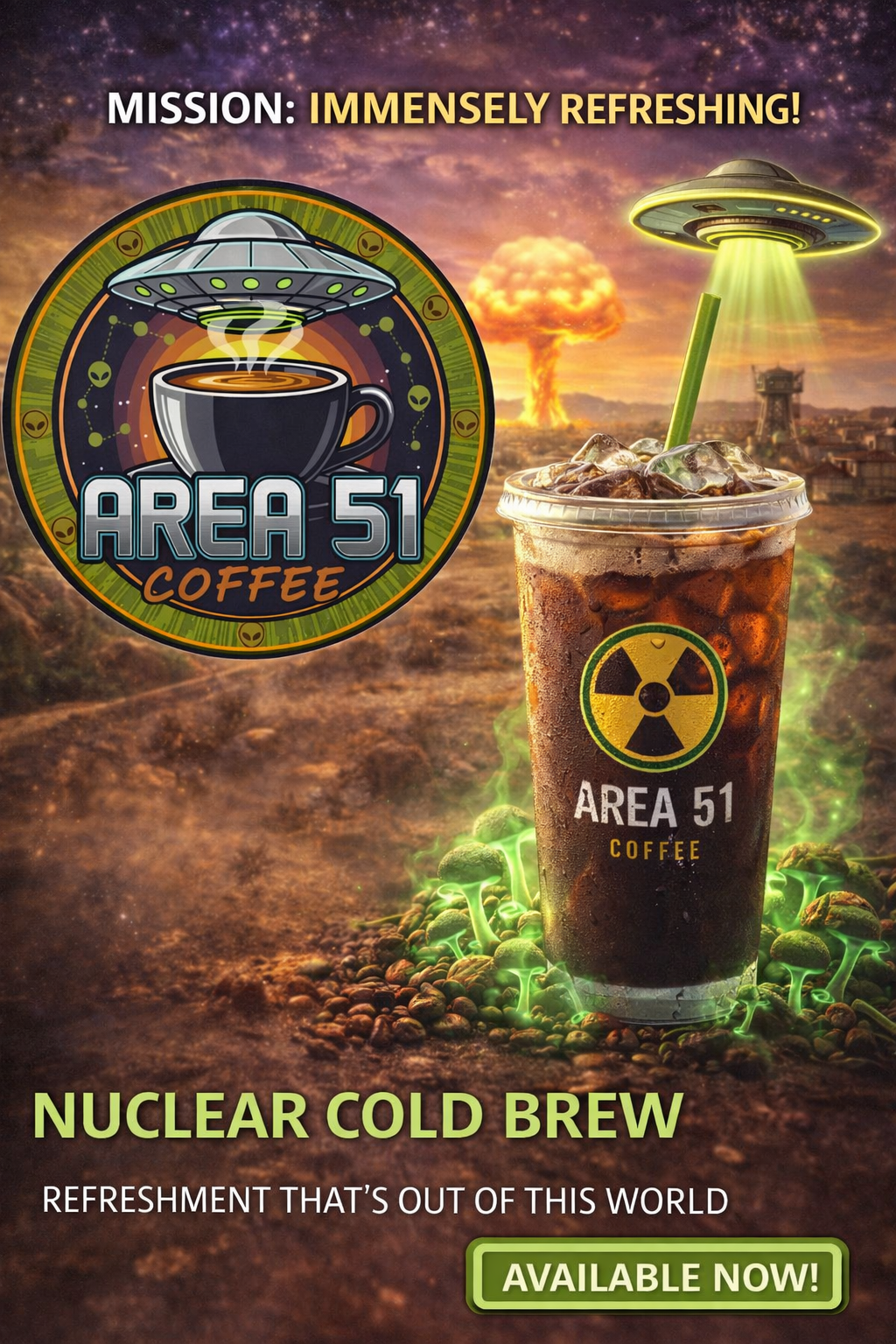 Nuclear Cold Brew Coffee