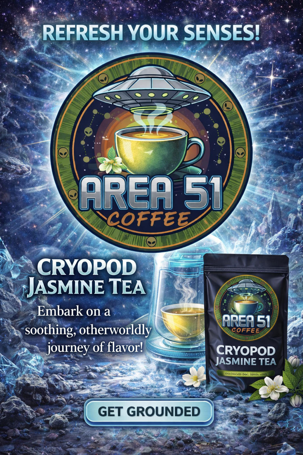 Cryopod Jasmine Tea