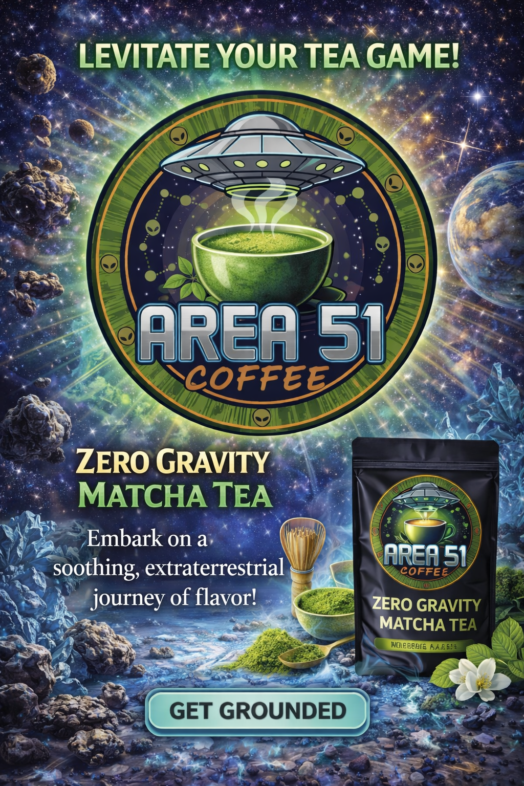 Zero Gravity Matcha Tea